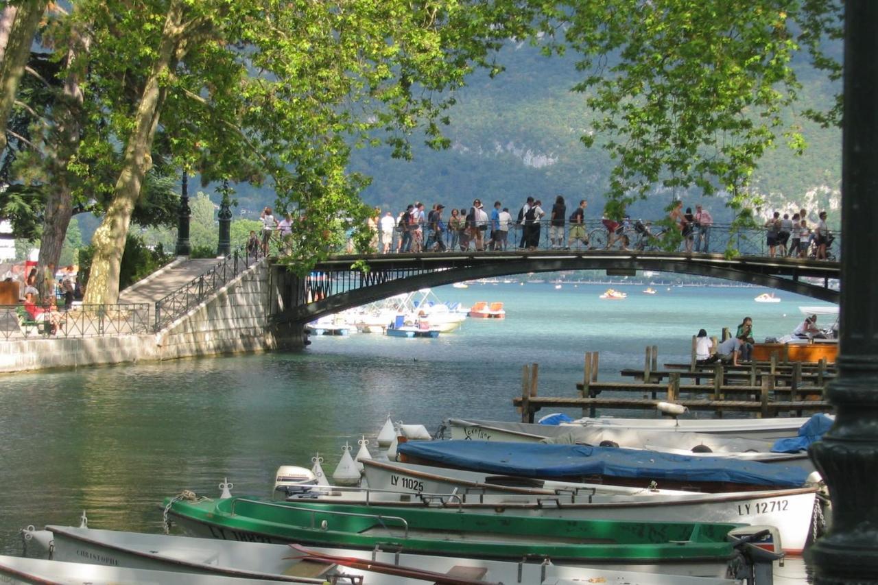 La Roseraie - Apartment 100M From Lake Annecy Exterior foto